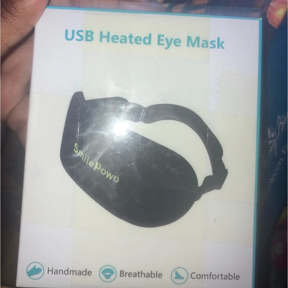 Usb heated eye mask